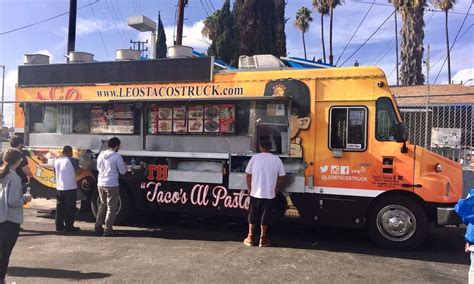 Leo's tacos truck - Leo's Tacos Truck is located evenings at 1515 S La Brea Ave, Mid-City; 415 Glendale Blvd, Echo Park; 1533 Vermont Ave, Pico-Union; and 2400 W Pico Blvd, Pico-Union. Check their Twitter feed for ...